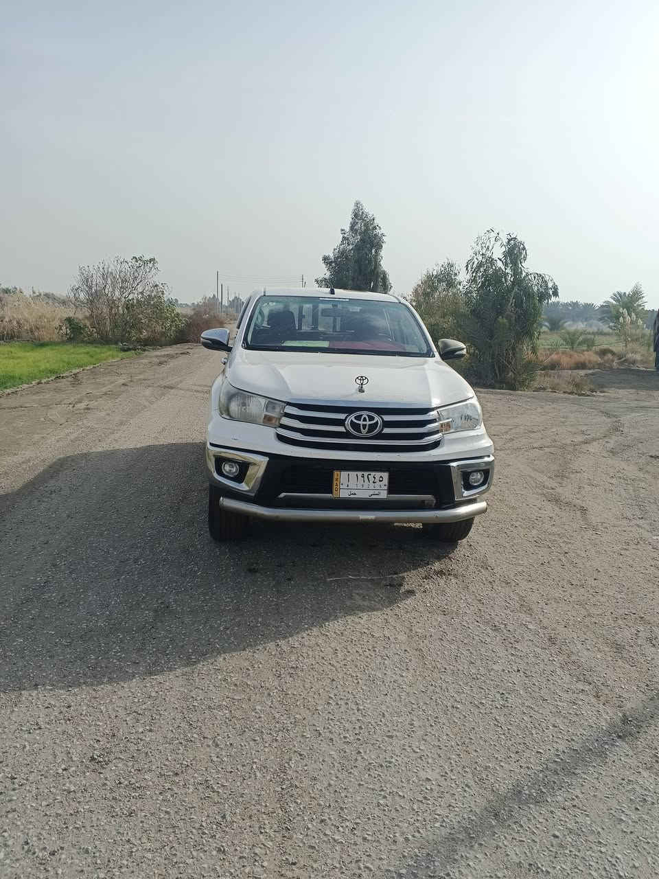 سلام عليكم هايلوكس البيع فورويل2016بيه صبق بسيط بل جاملق سياره جاهزه من كلشي تخم تأير سنويه جديده بسامينه***********مكان بغداد
