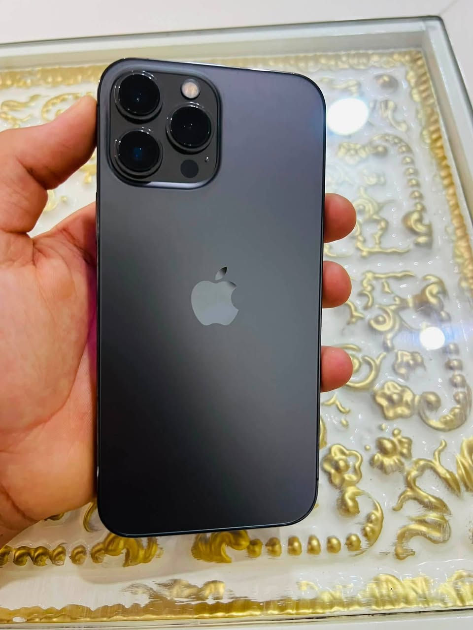 🔹 ايفون 13 برو ماكس 🔹
ذاكره 256
بطاريه %100 مستبدل قطعه اصليه من ابل 
نضافه %100 
نموذج M امريكي اصلي  ✅
فيس ايدي شغال
مستبدل.شاشه قطعه اصليه من ابل  ✅
السعر 530 وبي مجال 
اتصال ***********
