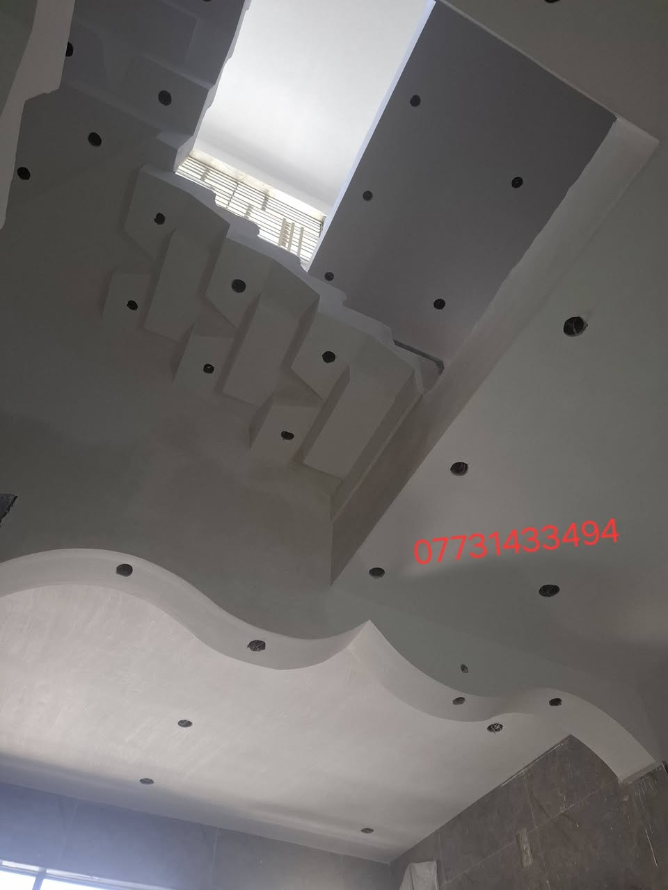 سلام عليكم خلفه جص وبورك شغل درجه وله مصاطر ***********
