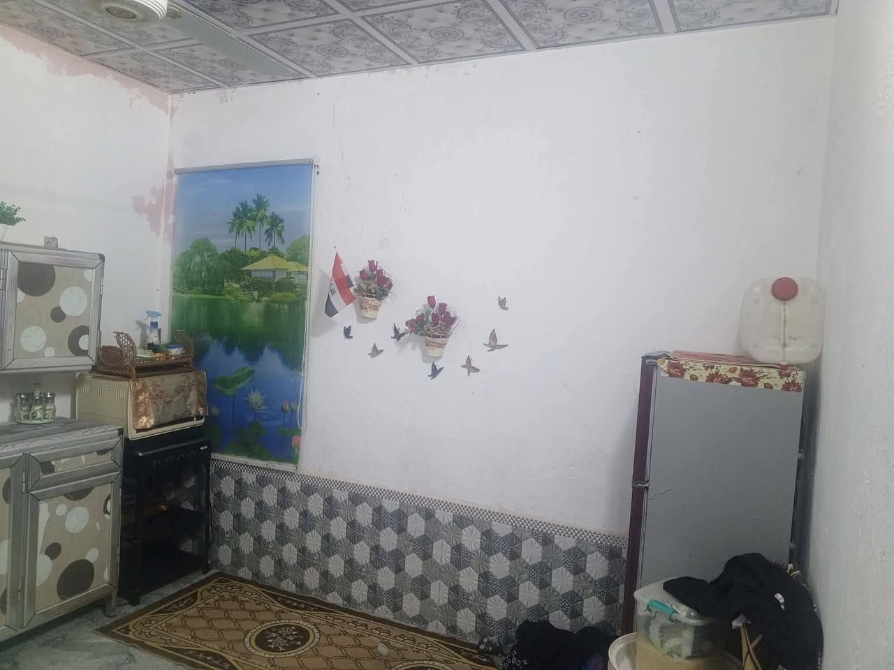 بيت زراعي لبيع مساحة ١٠٥ بناء بلوك سقف عكاده غرف ١ صاله مطبخ طارمه صحيات ناحية فضليه حي بيطره سعر ٢٠ وبي مجال قليل وتصال عله رقم *********** وتصال عله واتساب

