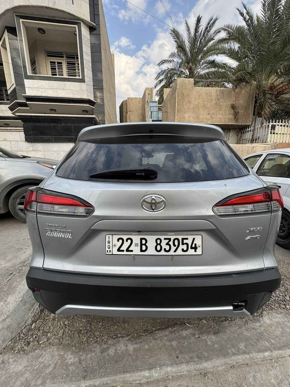 كورلا كروس 22 فول مواصفات عدا الفتحة بانزين فقط ماشية 76 كيلو رقم اربيل سعر البيع 155 وبيه مجال بسيط  ***********
