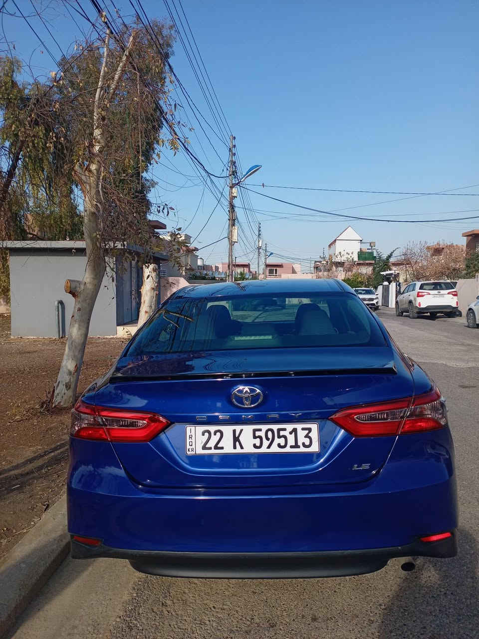 كامري 2018 رقم اربيل لون ازرق بيها جاملغ ونص باب الامامي صبغ صفحة السكن بدون دواخل وبدون ايرباك محرك كير تبريد بشرط فحص وهزه ورقم جديد وسيارة باسمي تاخذ تحويل مباشر مكان السيارة اربيل  .  السعر 160 وبيها مجال   التواصل عن طريق ماسنجر واتساب أو الرقم   ***********
