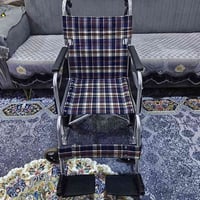 كرسي متحرك لذوي الاحتياجات الخاصة صنع ياباني المنيوم بالكامل عرض المقع...