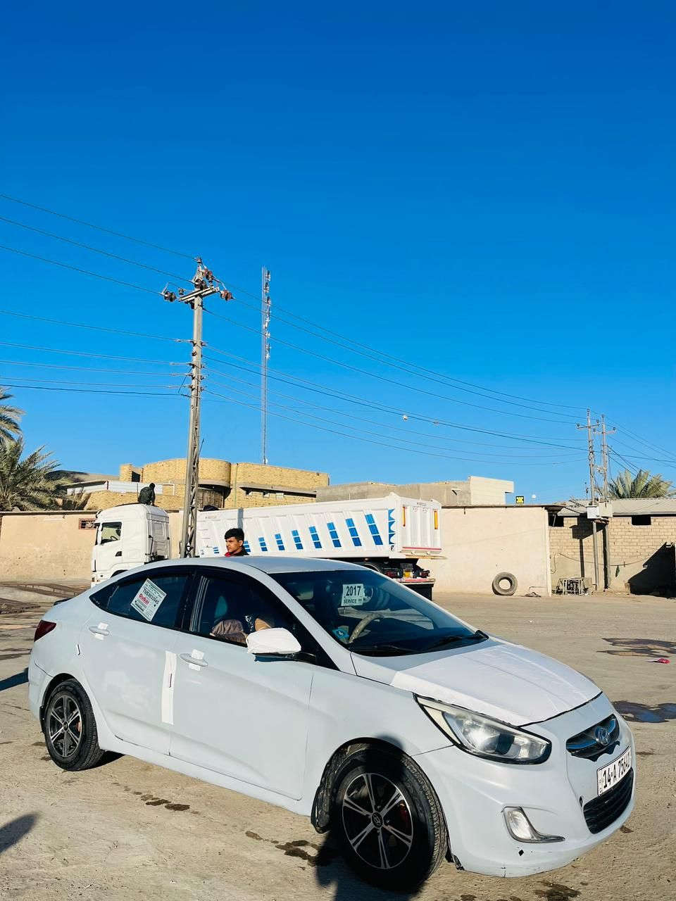 سلام عليكم
سيارة اكسنت للبيع موديل 2016 مكينه 1600 كير مكينه تخم تاير حداديه تبريد كلهن كفاله 
سيارة بيها صبغ احزام للتوضيع الصبغ اثر جراد سيارة خليجيه السعر 80 وبيها مجال كلش بسيط الستفسار ***********
