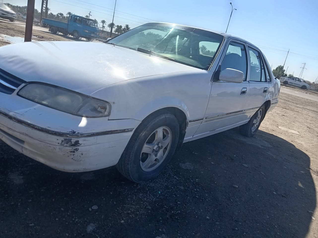 برنس ٩٦ نظيفه محرك مفتوح وكير أوتو ماتيك رقم بغداد انكليزي صبغ مابيه بس جاملغين السعر ٣٧ وبيها مجال حك جيه مكان بالوسفيه
***********

***********
