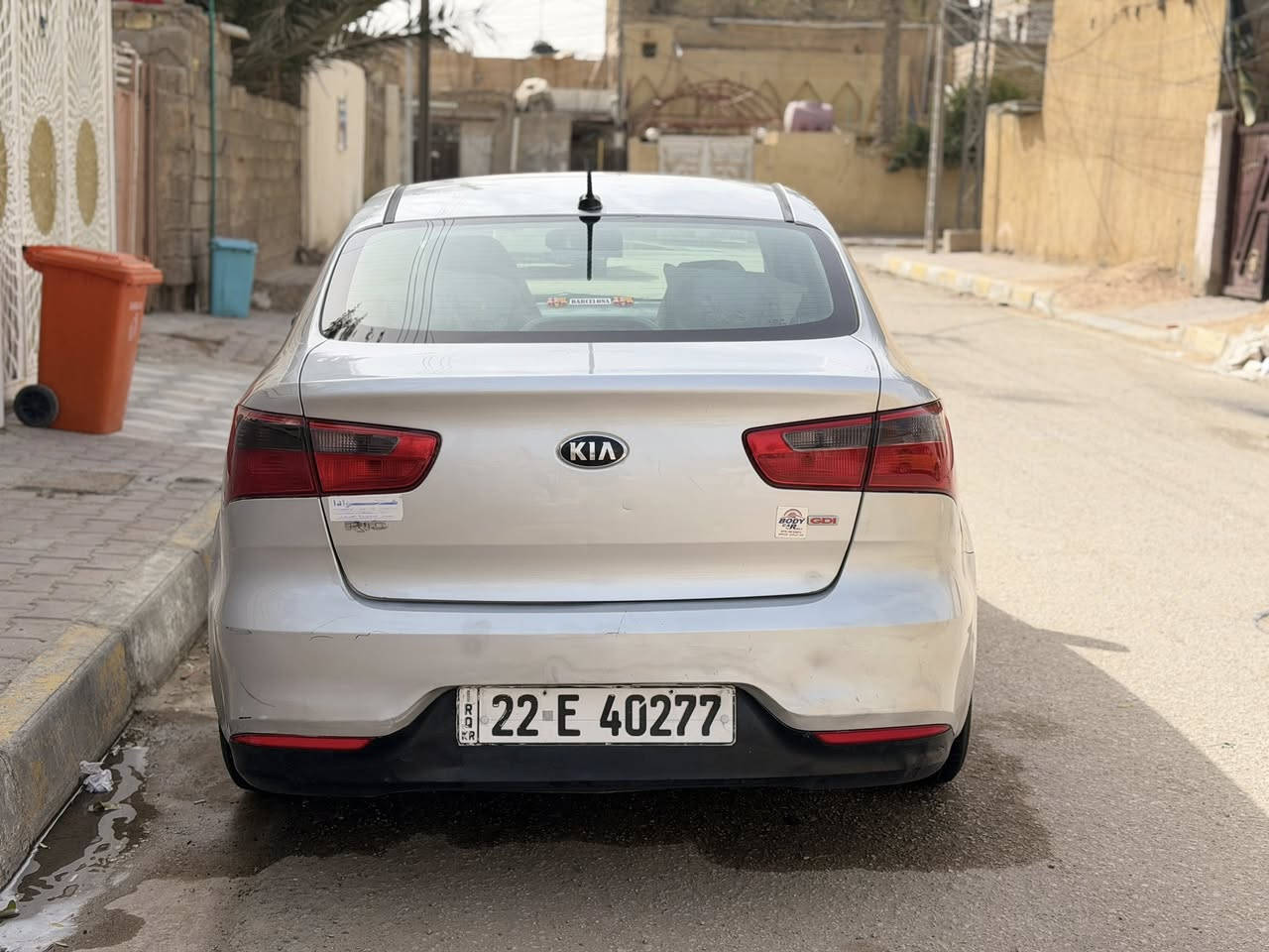 السلام عليكم
كيا ريو 2016 امريكي بدون ايرباك حادثه فقط دعامية امامية وهنا بلعراق بيها صبغ جاملغ خلفي وحافة باب الصدر فقط السيارة نضيفة وجديدة بمعنى الكلمة رقم اربيل دولي تريد تحويل تريد وكالة
مواصفاته شاشة كبيرة كامرة ويلكب +تخم تاير جديد تحكم استيرن جهتين وباقي مواصفات
مكاني كربلاء المقدسة
                              السعر ٩٥وبيها مجال
0780339335.


**إذا كنت صاحب هذا الإعلان وتريد حذفه لأي سبب، رجاءا أرسل رسالة إلى الدعم الفني**