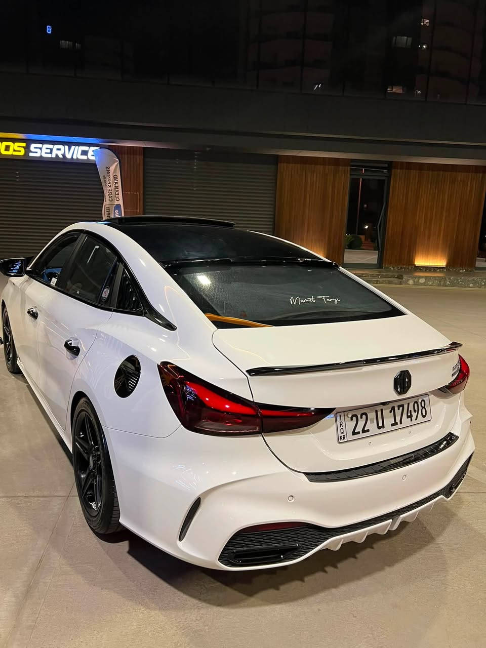 MG GT 2025 clin taitle Ful    ئێمجی جیتی فول فول  بێ چاڵ و شوخت و سارد  ۱۷ هەزار ڕۆشتوە سلاید کوشن جلد کامێرا ۳٦٠ دەرجە ڕادار لایت عەدەسە کامێرا پێش و پشت سوکان ڤۆلێۆم   گاعی و ناو سنوقی تێگیراوە ویل سپۆرت باڵی سەرجام و سنوق پێش و پشت لید لحیە سپۆرت کامل جوانکاری  ***********. .  ۱۲۷گەڵا
