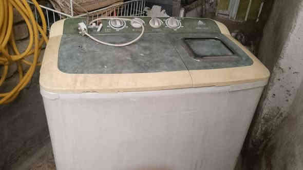 سلام عليكم غساله شرط الفحص والشغل الاستفسار ع رقم ***********
