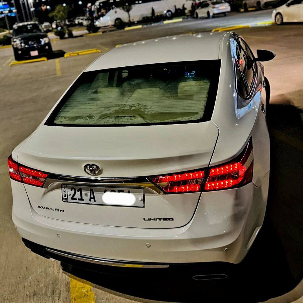 تۆیۆتا ئەڤەلۆن 2015 مواصفات   xle خلیجی  
یەک پارچە و پەڵەیەکی بۆیاخە چەمەلەغی دواوە بەشانەکەوە بۆیاخە و سەر سندووقەکەی  بێ ناوگرتن 
١٣٢ هەزار ڕۆشتووە کیلۆمەتر 
سەنەوی تازەیە  تایەی تازەیە 
کامل سێرڤسی بۆ کراوە 
   بێ سڵایت 

سعر لە کۆمێنت داوابکە ڕاستەخۆ بۆت دیت 📩 

گیرومەکینە بەشەرت زۆربەجوانی پاکی ماوە هیچ خەلەلیکی تیدا نییە 
شوێن سلێمانی 

ژمارەی خاوەنی 
***********
