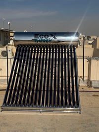 سخان شمسي • ٢٠٠ل و ٣٠٠ل • بلا كهرباء