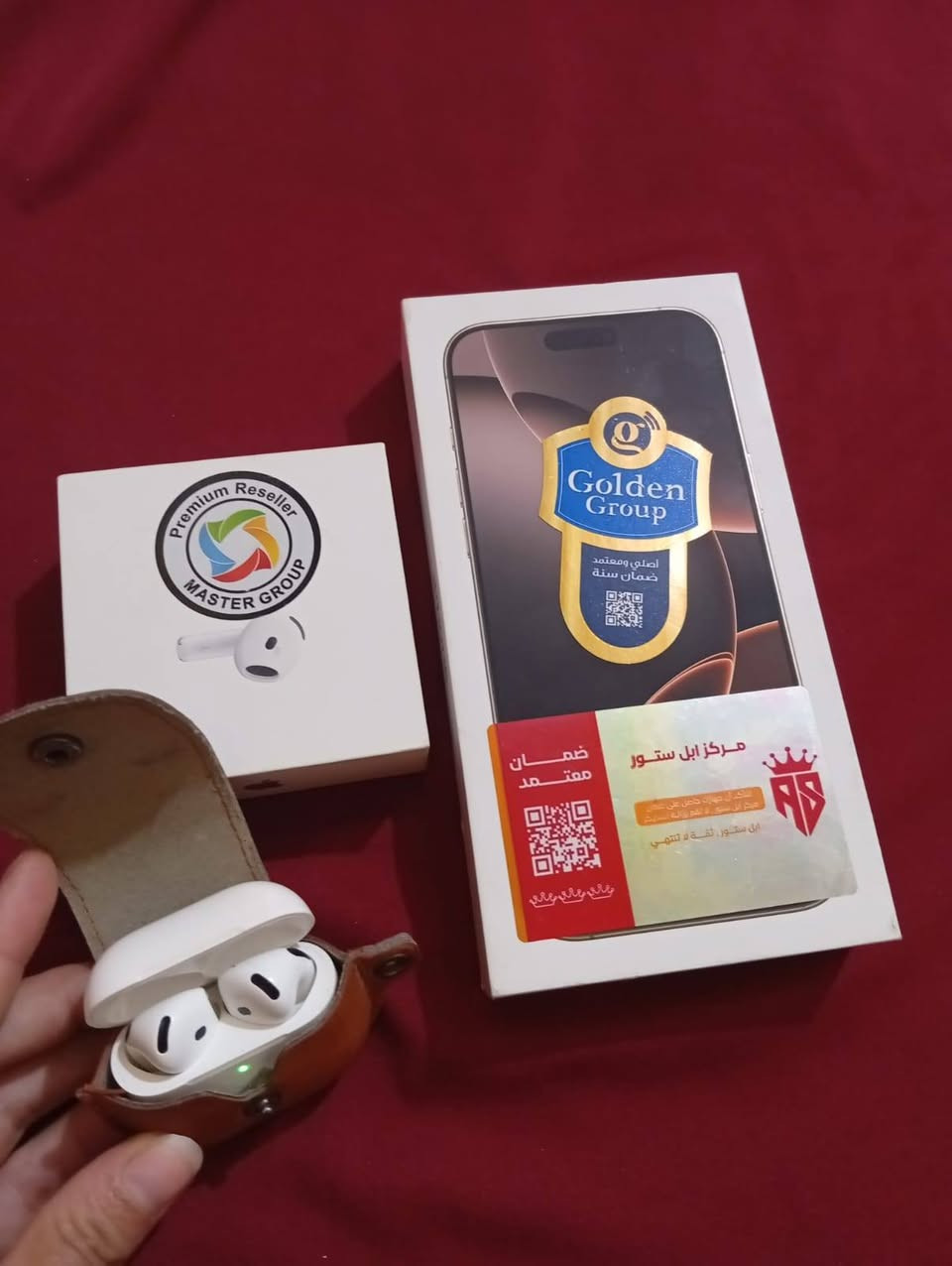للبيع iPhone 16 Pro Max
• سعة 256GB
• نسخة الشرق الأوسط — شريحة فعلية
• خالي من العيوب والتصليح
• نظافة 100/100
• مكفول من الزلغ
• البطارية 89%
•الجهاز كامل ملحقاتة ويا 3 حافضات وحدة منهن سعرهة 50 
• جاهز للفحص الي يحب يفحص
• السعر: مليون وربع (1,250,000 دينار)
تواصل ***********
اذا تحب تاخذ السماعات ويا اتساهلك بسعرهن
