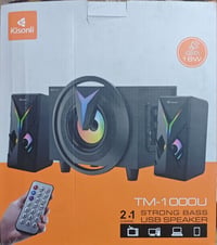Kisonli TM-1000U • نظام 2.1 • ساب ووفر قوي
