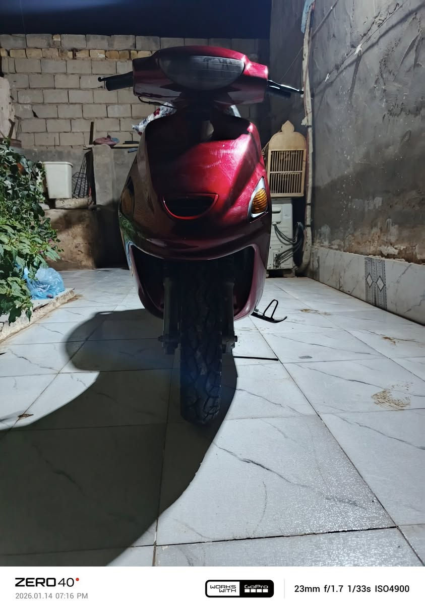 دراجه فراشه للبيع تجي تفحص وين ما يعجبك دراجه خير من الله كهربائيات كلهه شغاله سعر ٥٠٠ وبيهه مجال مكاني شاميه ***********
