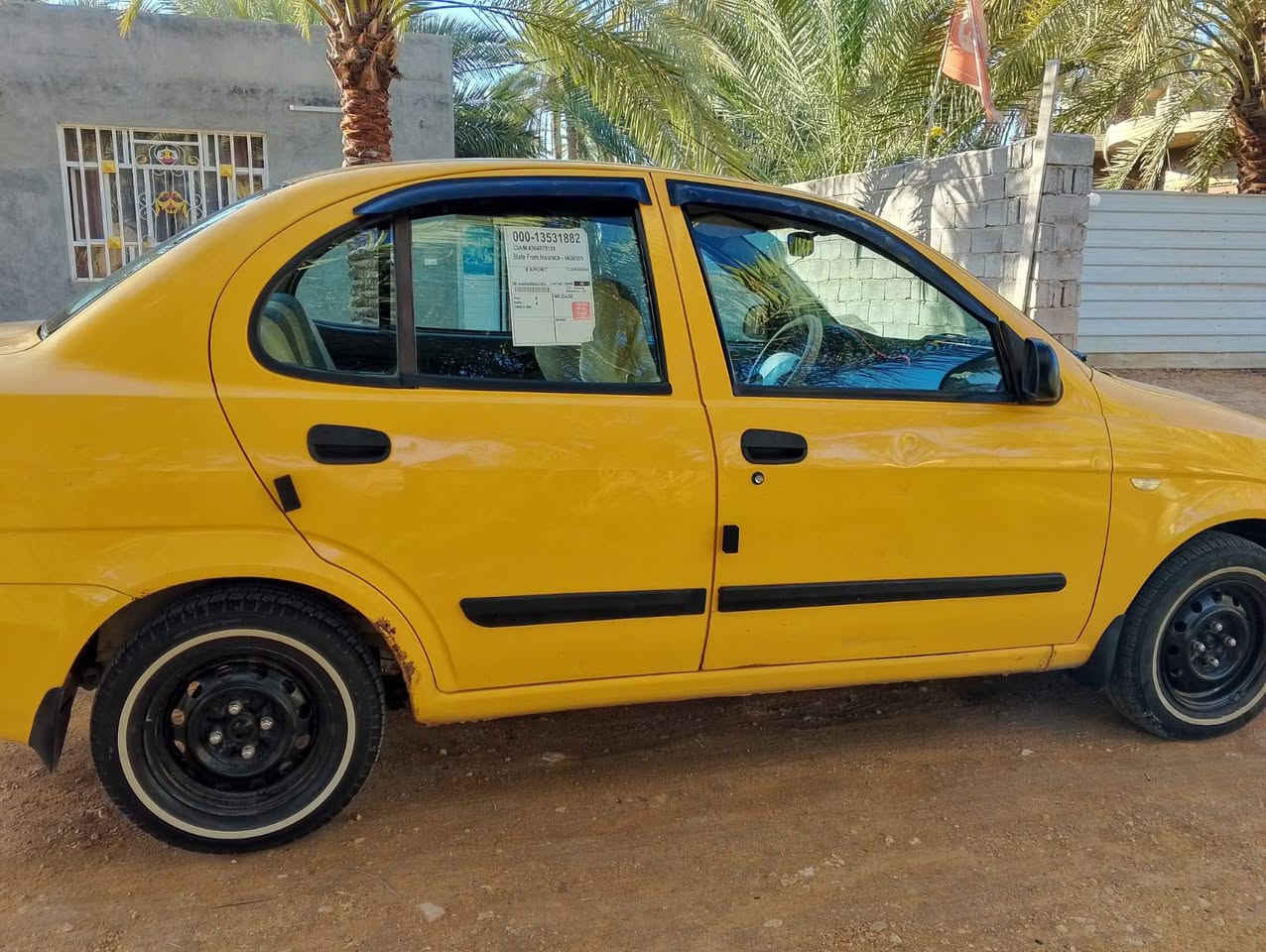 سلام عليكم من رخصة الادمن طيبه للبيع موديل 2015 سياره حلوه مكفوله تبريد شغال طخم تاير جديد سعر 40وبيه مجال مكان السياره كربلاء طويريج.. ***********
