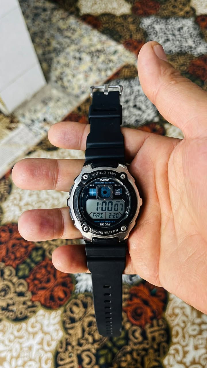 سلام عليكم شباب لبيع ساعات عدد ٢وحده  CASIO وثانيه SKMEI عنواني بغداد
***********
