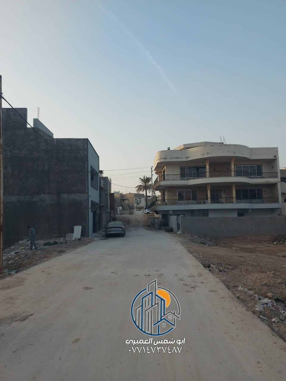 🏝 قطعة أرض للبيع ✅️ الموقع بعقوبة حي المصطفى 🛕 بالقرب من نقطة النجدة 
⬅️ الفرع الأول 🎈 خدمات كاملة 

🛣 شارع ( ٩ ) متر ⚜️ نوع العقار طابو زراعي على القرار ( ٢٥ ) ☎️ لمعرفة السعر لطفا التواصل بالخاص ☎️

⭕️ مساحة [ ١٠٠ ] متر 🔺 واجهه️ [ ٥ ، ٧ × ١٤ ] متر 🏤 حركة الأعمار قائمة في هذه المنطقة💥 💥 💥

للاستفسار مع مكتب المصطفى للعقار ☎️
 موقع المكتب ⬅️ مدخل العزات مجاور اسواق نوتيلا الغذائية 🛒 او التواصل على الماسنجر او الواتساب على الرقم *********** 📞📞
