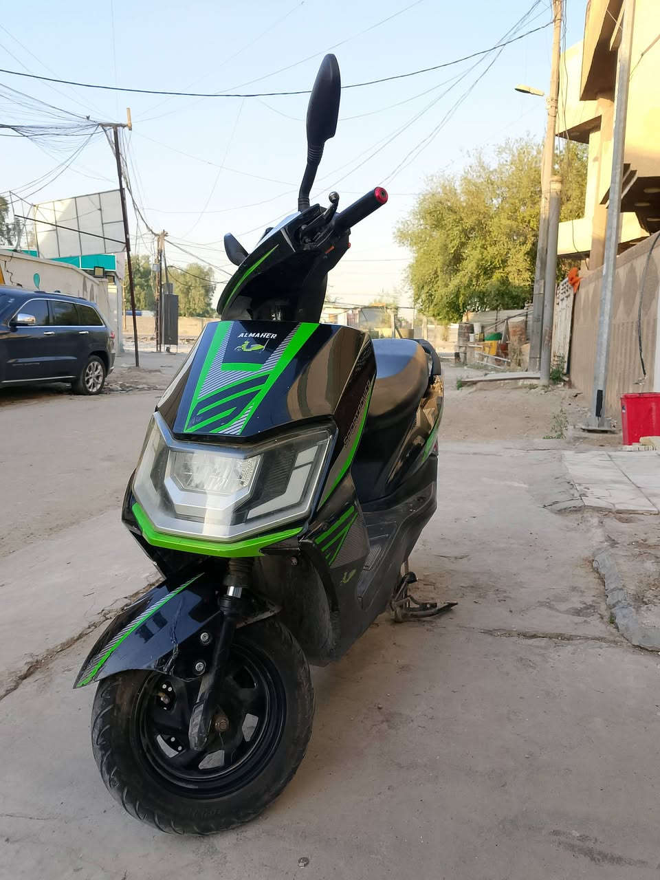 سلام عليكم دراجه شحن اللبيع السعر 550 اوبيهه مجال رقم الهاتف ***********
