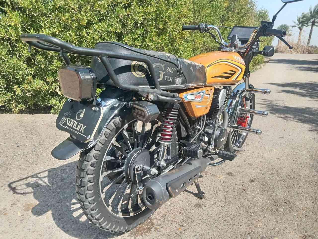 دراجة سونك موديل 2025ممشتغلة هواي مكينة 200سرعة شلعة حلوات دهن شركة اني بدلتة خمسة كير معايزهة شي مكاني بغداد تاجي منشأ نصر ***********سعر 700
