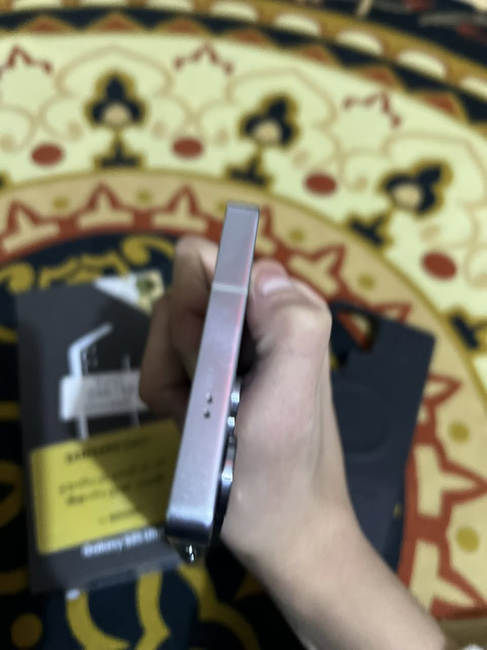 سلام عليكم S25 ألترا جهاز مستخدم سبوع فقط زلغ واحد مابي جديد باعتبار بالكارتون ضمان عين الفهد ذاكره ٢٥٦ بيع أو مراوس شعندك راسلني خاص أو ***********
