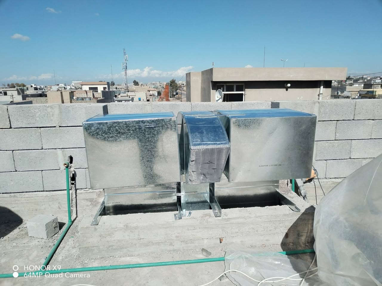 الحيالي 
لعمل مجاري الهواء 
والتبريد المركزي 
الموصل صناعة الكرامة 
***********
