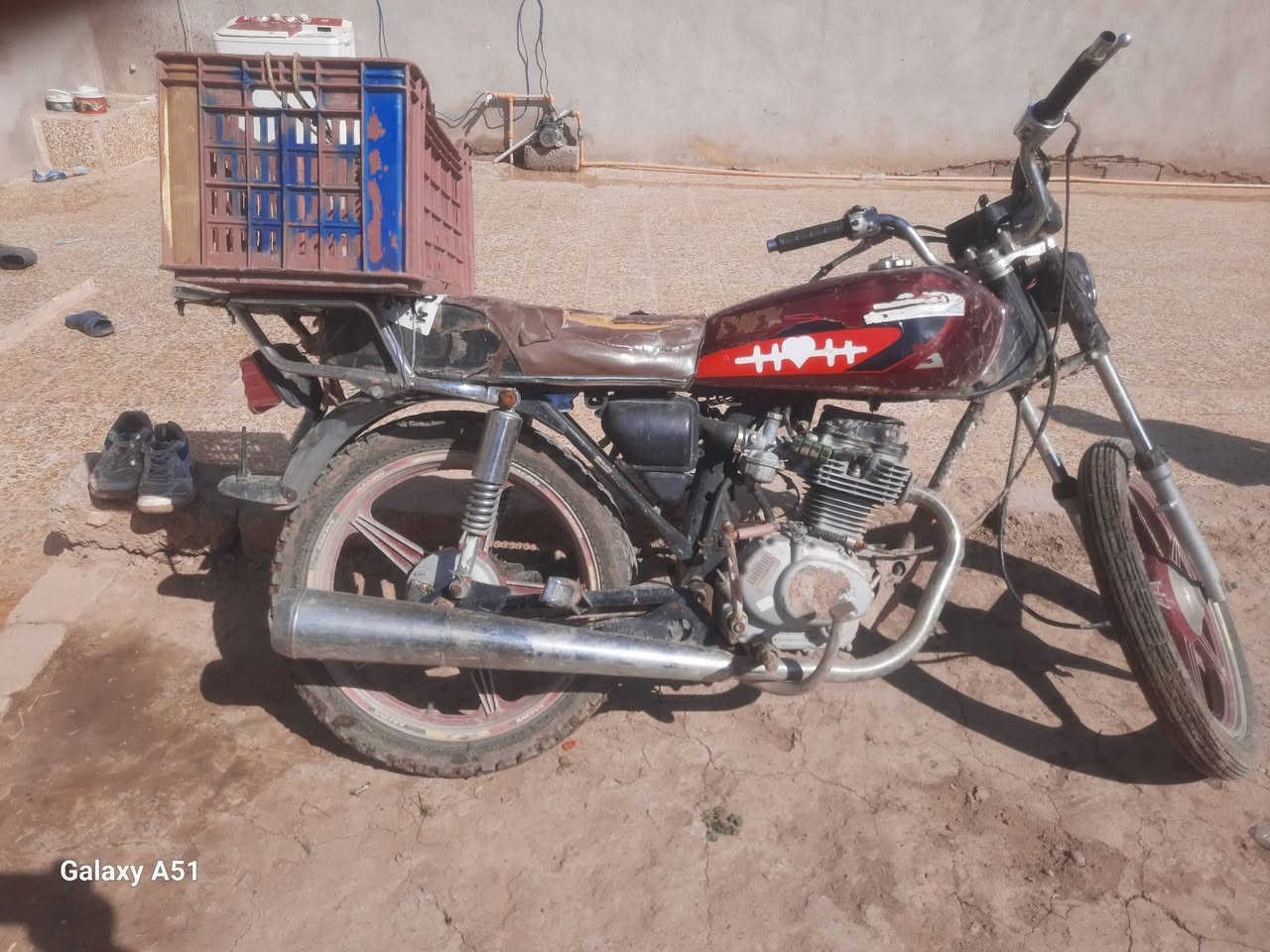 السلام عليكم  موطور للبيع إيراني 4 كير معمر جديد كامل واير منية شغالة تواير جدد دبلات جدد  أوراق منفيس السعر 250 مكاني موصل حي التنك  الاستفسار على الرقم  ***********غير متواجد عل فيس
