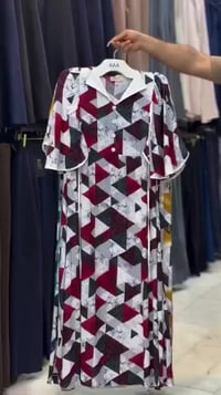 دشداشة نسائية • كشمير • مقاسات ٢XL-٥XL