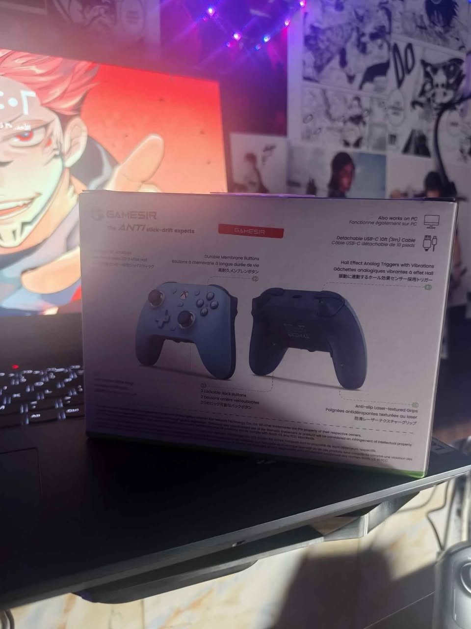 🎮 GameSir G7 SE – Dynamic Blue
كنترولر احترافي مصمم للاعبين الي يريدون دقة وأداء ثابت.
• Hall Effect Sticks & Triggers
يمنع مشكلة الـ Drift ويعطي تحكم أدق واستجابة أسرع.
• اهتزاز بالتريگرات والمقابض
تجربة لعب واقعية وإحساس أفضل داخل اللعبة.
• كيبل USB-C قابل للفصل بطول 3 متر
راحة أكثر أثناء اللعب وجودة اتصال ثابتة.
• متوافق مع Xbox و PC
أداء سريع واستجابة ممتازة بالألعاب التنافسية.
• تطبيق GameSir Nexus
تخصيص الأزرار والإعدادات بسهولة.
• تصميم Dynamic Blue
لون هادئ وفخم يضيف شكل مرتب للـ Setup
توصيل مجاني لكل محافظات العراق💵 البصرة, العراق


**إذا كنت صاحب هذا الإعلان وتريد حذفه لأي سبب، رجاءا أرسل رسالة إلى الدعم الفني**