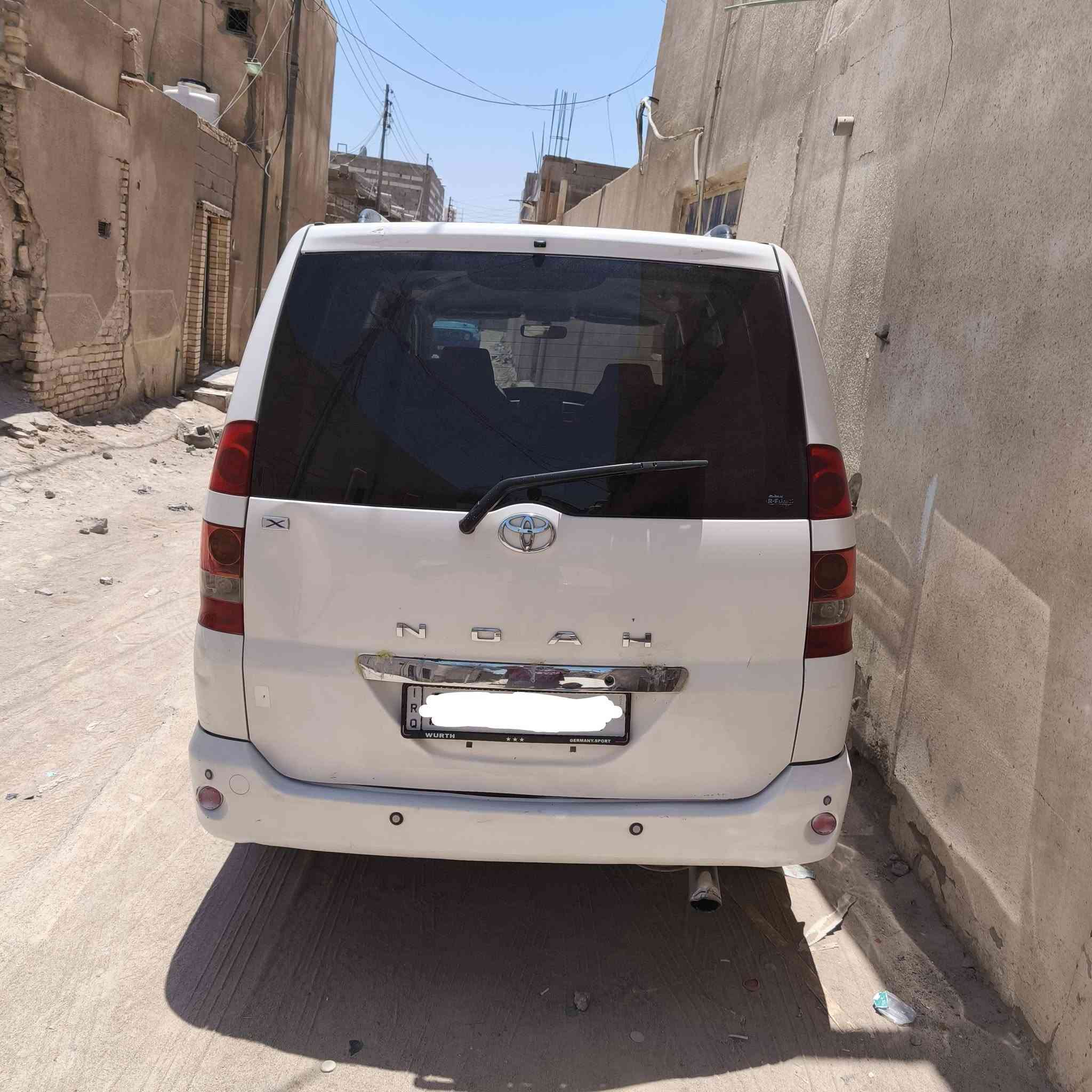 تويوتا نوها ٢٠٠٣ ٧ راكب رقم انكليزي ناصرية مشروع وطني بأسم واحد بالبصرة سنوية لل٢٩ سيارة جاهزة تبريد تمام محرك ٢٤٠٠ سيارة نظيفة مكفولة من الضربة و الكص و العيب الشرعي 
شاشة كاميرا خلفية مري شفط
السعر ٨٠ ورقة
مكاني بصرة زبير
للتواصل ماموجود بالفيس ***********

