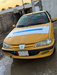 بيجو بارص 15 السياره حلوه وجاهزه كبل للشارع تخم تاير جديد خط ابيض كير ...