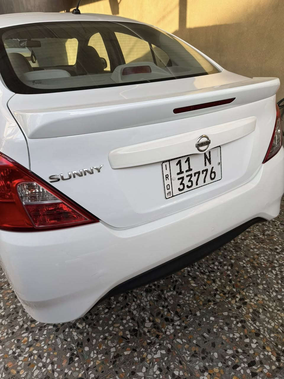 سلام عليكم
نيسان صني 2018 رقم بغداد بأسمي ماشيه 91 بدون صبغ السعر 106 للاستفسار ***********
