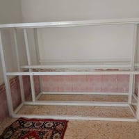ميز حديد ثقيل • رفوف المنيوم • الرفاعي حي العمال