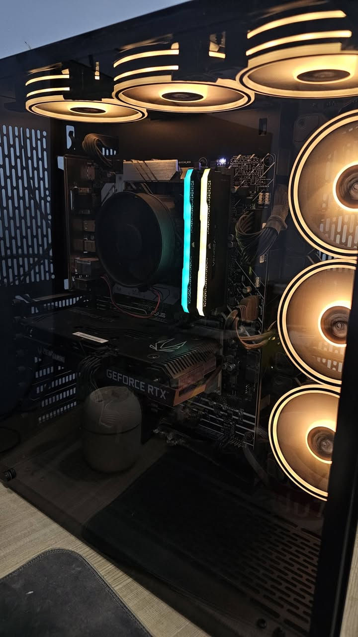 بيسي للبيع
سلام عليكم
بيسي للبيع استخدام قليل و بحالة ممتازة كل الكراتين موجودة 
i5 12400f
GPU 3060ti Zotac
M.B b660 prime plus asus
PSU 700W FSP
RAM 16GB CORSAIR VEGANCE PRO
HARD 256 NVME
CASE ALEXANDER WEISE 6 FAN RGB

KEYBOARD REDRAGON K550 YAMA
HEADSET LOGITECH G935
موجود هم شاشة
MONITOR GIGABYTE G27QC 2K 165HZ 1MS CURVE
مكاني بصرة و عندي توصيل
*********** واتساب
#بصرة #بيسي #للبيع #3060ti #pc #كارت #جديد #معالج
