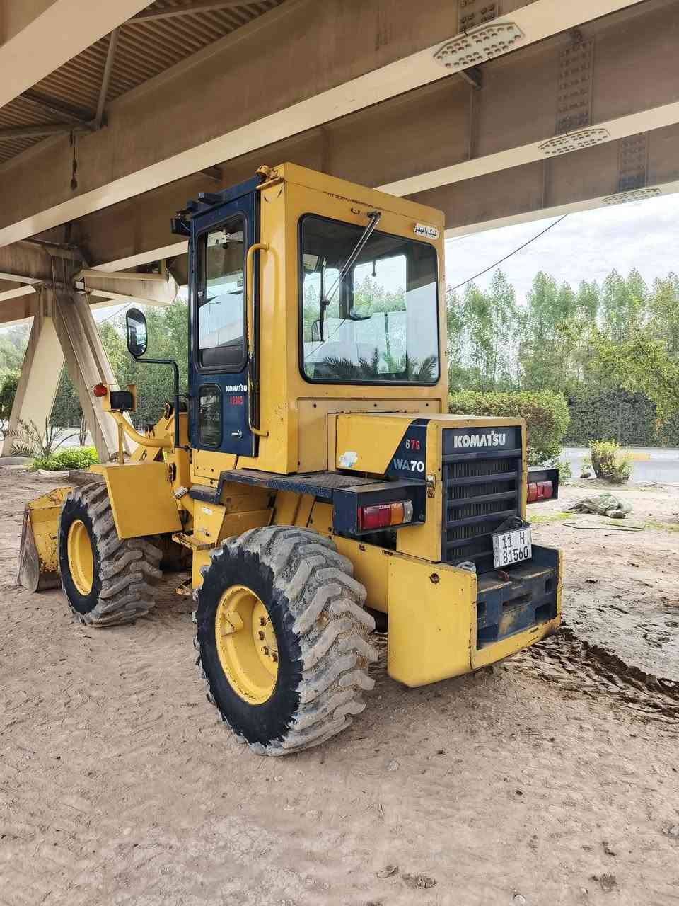 🚜شفل كوماتسو حجم 70 
🪪رقم انكليزي بغداد
موديل 2012
مكان الشفل بغداد
📲الرقم ***********

