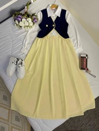 فستان • دابل تركي • مقاسات ٣٨-٤٨