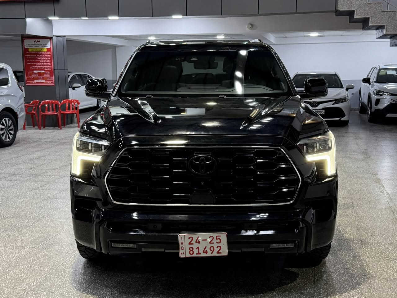 السامورايي #الياباني
Toyota 

Sequoia platinum Hybrid

تويوتا - سيكويا  بلاتنيوم هايبرد

*مديل ٢٠٢٤

* المحرك : 3.5 ليتر ( 437 BHP )

* عدد اسطوانات : 6 ( سلندر )

المواصفات :-

- مثبت السرعة

- مقاعد كهربائية 

- مقاعد جلد

- مقاعد VIP

- مقاعد تدفئة و تبريد

- بانوراما 

- عدد المقاعد 7

- الويل قياس 22 انج

- صندوق كهربائية

- نظام المكابح المانعة للانغلاق ABS

- نظام قفل العجلات

- أنوار LED أمامية

- كاميرا 360 درجة

ماشية 20km

وارد امريكي بي تعديل بالبنيد

- نظام مراقبة ضغط الإطارات

- ابل كار بلاي و توصيل بلوتوث

- نظام صوت بريميوم

للسعر ٥٧٧$

للمزيد من المعلومات 🔻

◽العنوان دهوك

للاستفسار 

***********

***********
