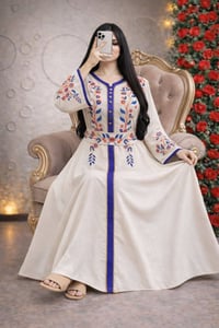 دراعة كويتي • قماش ايروبين لانن • مقاسات L-3XL