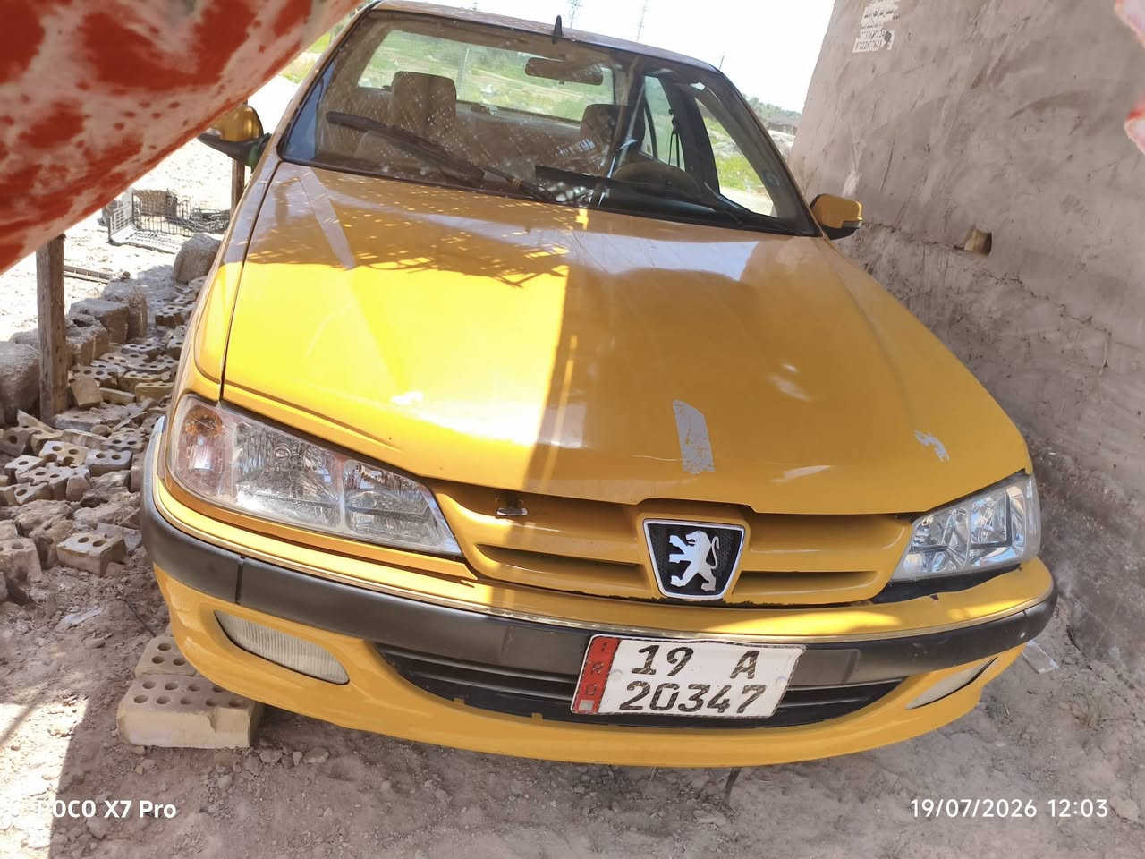 بيجو بارص موديل 12محرك كايم بيه ضربه بلباب مكان كربلاء فريحه السعر 26او بيه مجال  ***********
