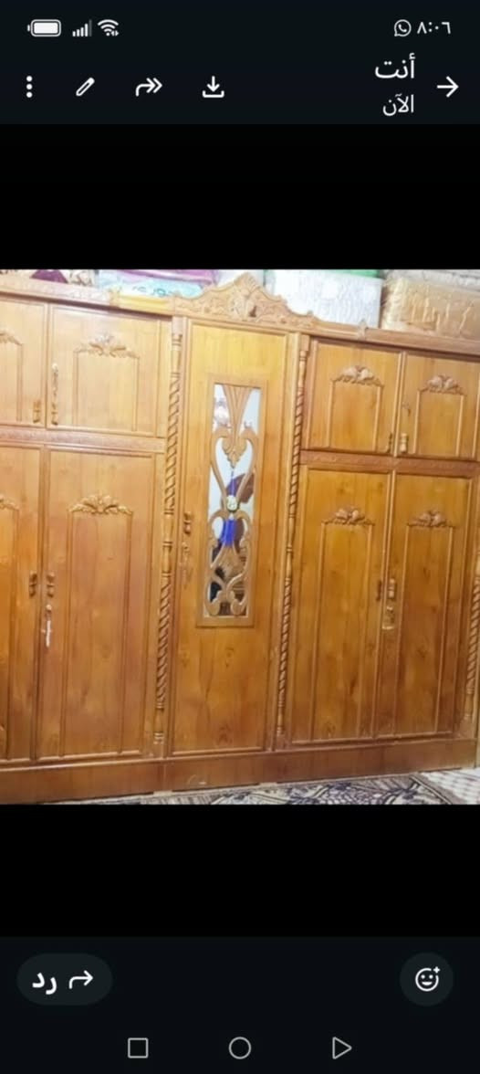 السلام عليكم 
غرفه تسكام نضيفه جدا الباب مال ميز ابو مرايه موجود فقط ضب البراغي مكان الديوانية


**إذا كنت صاحب هذا الإعلان وتريد حذفه لأي سبب، رجاءا أرسل رسالة إلى الدعم الفني**