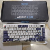 WOMIER S-K80 • سويج ابيض • ماك ووندوز