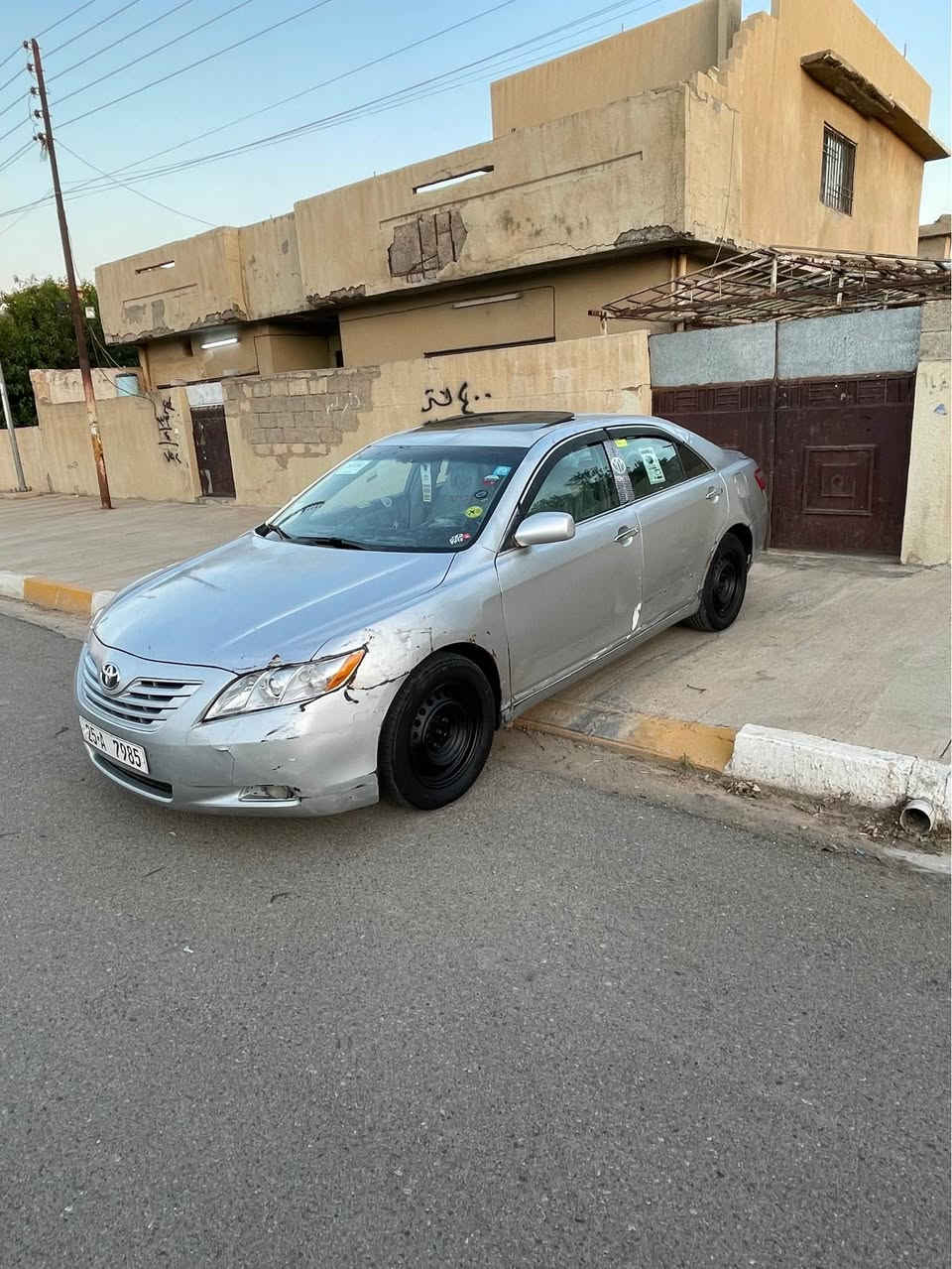 كامري 2008  سعر 78 بي مجال 
محرك 4سلندر شرط لا صرف ولا بخار 
كير اتوتمتيك شرط 
تبريد تدفئ شغال 
دفتر بانزين بيه 
سنويه رقم هزة كلو جديد شرط تحويل وكاله
بيه رش قطعتين بدون معجون بدون تبديل 
حالين يحتاج صباغ حزام 
سيارة ليبل وحد كل قطعه بلادي ما مبدل مكفول من حادث 
موصفات فول ما عد بصمه 
مكاني كركوك شري خابر اني مكلف بل نشر 
*********** كركوك, العراق
