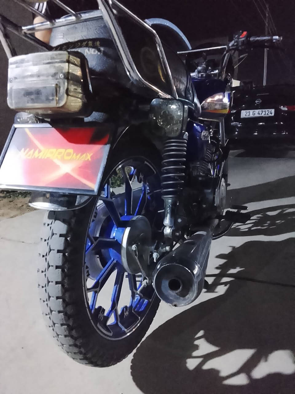 سلام عليكم دراجه نامي برو  للبيع موديل 2025 مكينه 200  دراجه نضيفه كهربائيات كله شغاله بصمه  سويجات 2   مكينه ما مفتوحه  رقم ***********
