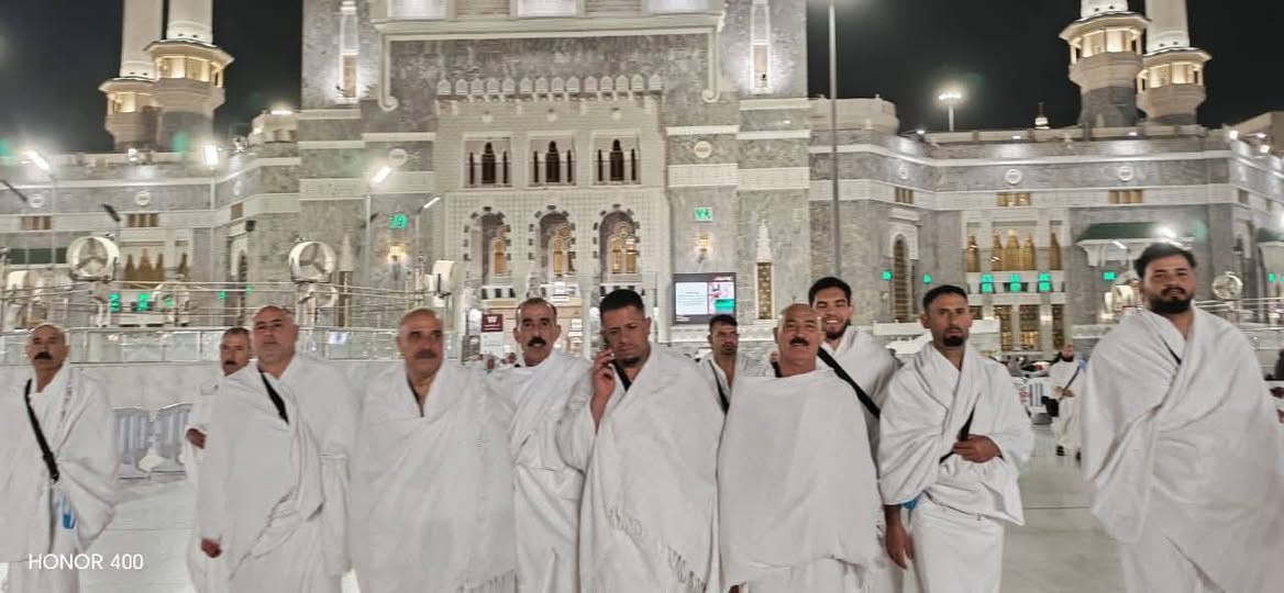 حملة عمرة شوال — أداء مناسك العمرة
يعلن مكتب الكرار لنقل المعتمرين عن فتح باب التسجيل لرحلة عمرة شوال بخدمات مميزة وتنظيم متكامل.
💰 البرنامج الاقتصادي
▫ نقدًا: 900,000 دينار
▫ أقساط: 1,150,000 دينار
✦ البرنامج البري — الخيار الأفضل
▫ نقدًا: 1,050,000 دينار
▫ أقساط: 1,300,000 دينار
📅 موعد الانطلاق: بعد العيد مباشرة
🚨 المقاعد محدودة
📍 عنوان المكتب:
السماوة — حي العسكري، مقابل جامع الإمام علي
📞 للحجز والاستفسار:
***********
***********
📩 سارعوا بالتسجيل ولا تفوّتوا الفرصة لأداء العمرة في أجواء روحانية مميزة.
