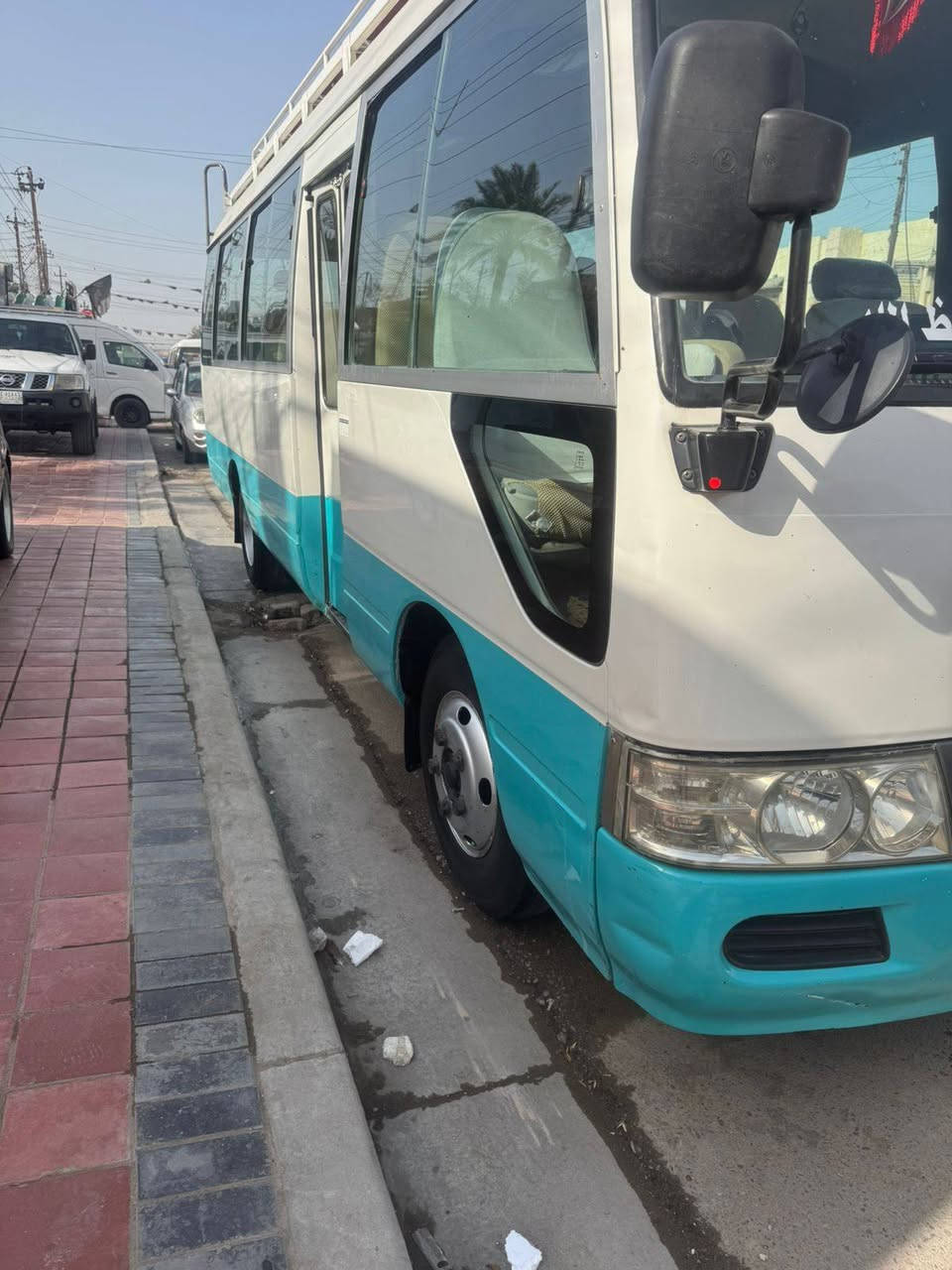 سلام عليكم كوستر للبيع مديل 2007
كوستر كفاله عامه 

مكينه جديده 

كسل خير من الله 

سيارة مابيه اي نقص 

سيارة تخذه ماذب عليه ربع 

مكان بغداد 

التفاصيل على راقم الهاتف ***********
