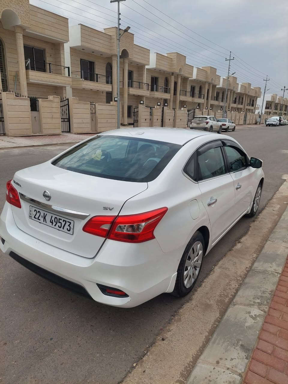 نيسان سنترا 2017 رقم اربيل 
بيها قطعتين صبغ بدون دواخل
بيها بارد شوي
مكاني اربيل 
سعر 120$
***********
