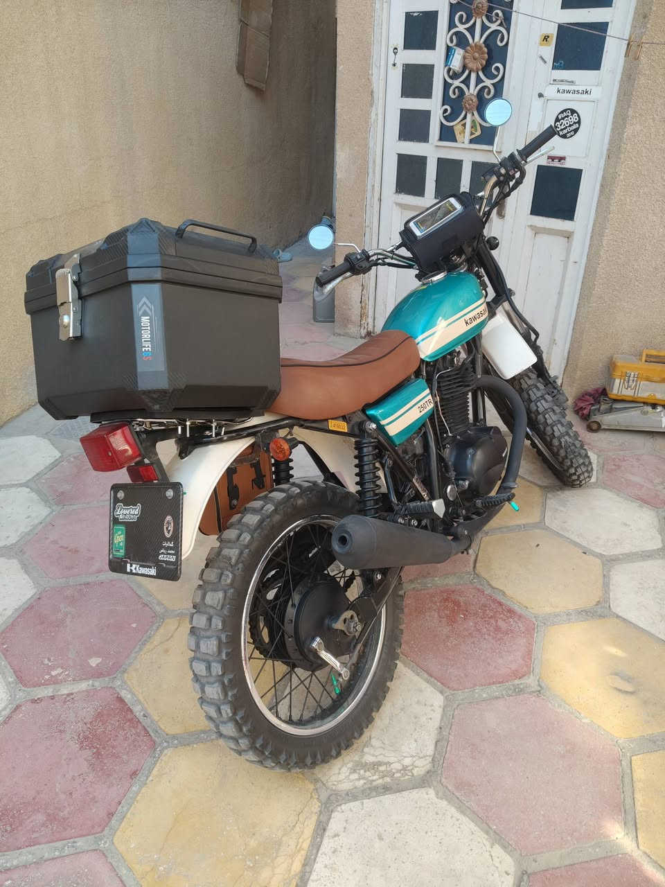 سلام عليكم
للبيع كاوسكي تي ار محرك250 الدراجة نضيفة جدا أوراق سكنر مكاني كربلاء سيف  
السعر مليونين ***********   ***********
