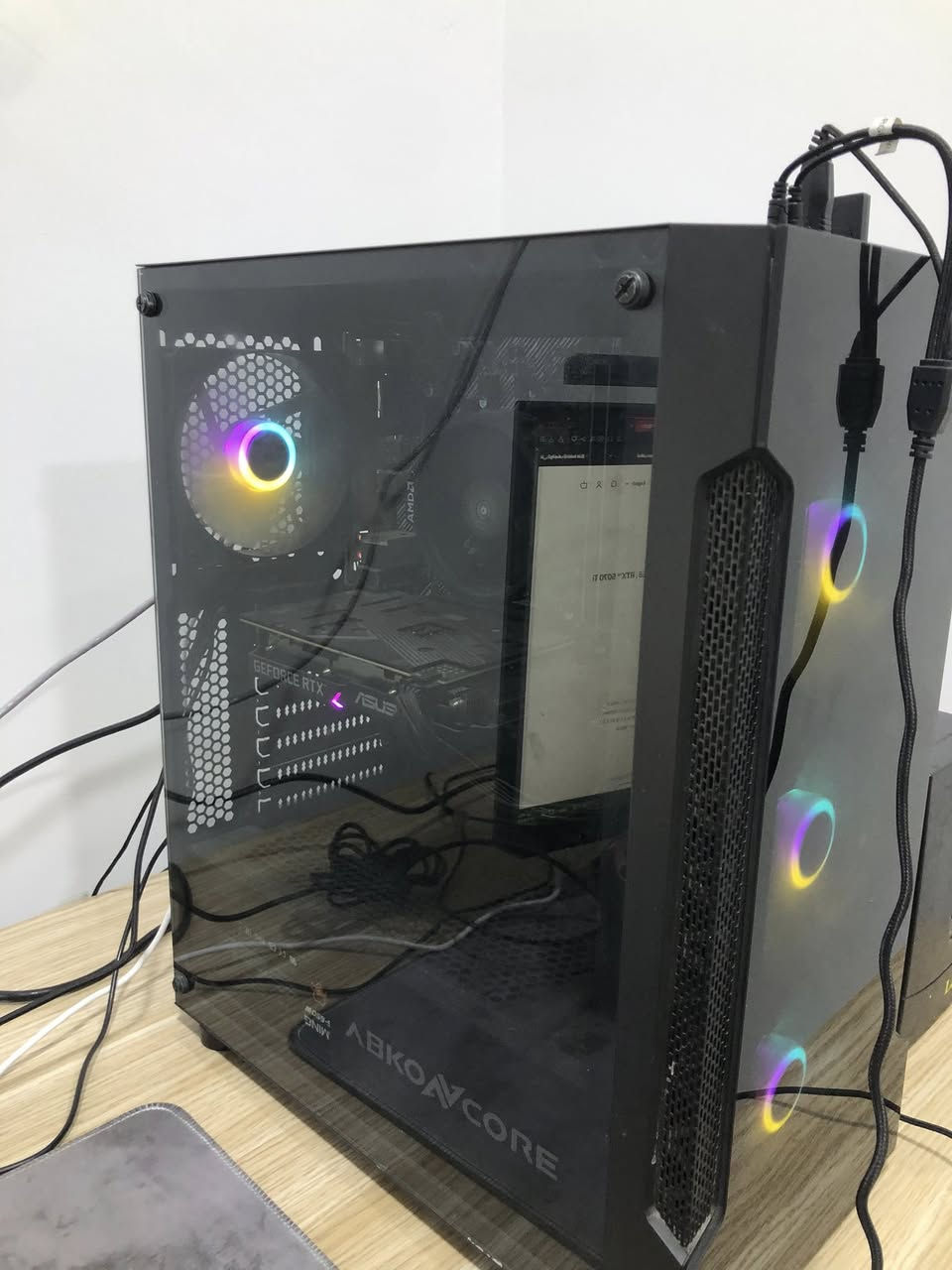 السلام عليكم ادمن ممكن توافق
تجميعة للبيع استعمال سنة ونص نظيفة جداً
سبب البيع : التطوير

RTX 3050 8g Asus

Ryzen 5 4650g Pro

Motherboard: Asus prime A520M-K

Ram 8x2 3200 MT/s

650W

ملاحظة بدون هارد لان راح اخذه 

السعر 600 الف


**إذا كنت صاحب هذا الإعلان وتريد حذفه لأي سبب، رجاءا أرسل رسالة إلى الدعم الفني**