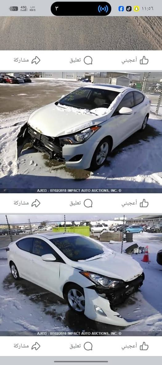 سلام عليكم
سياره الانترا موديل 2013 وارد امريكي 
وكلشي موضح ب الصور 
السعر 98 وبي مجال واذا عندك اي استفسار ع هذا الرقم اني مكلف ب النشر 

رقم الهاتف ***********
