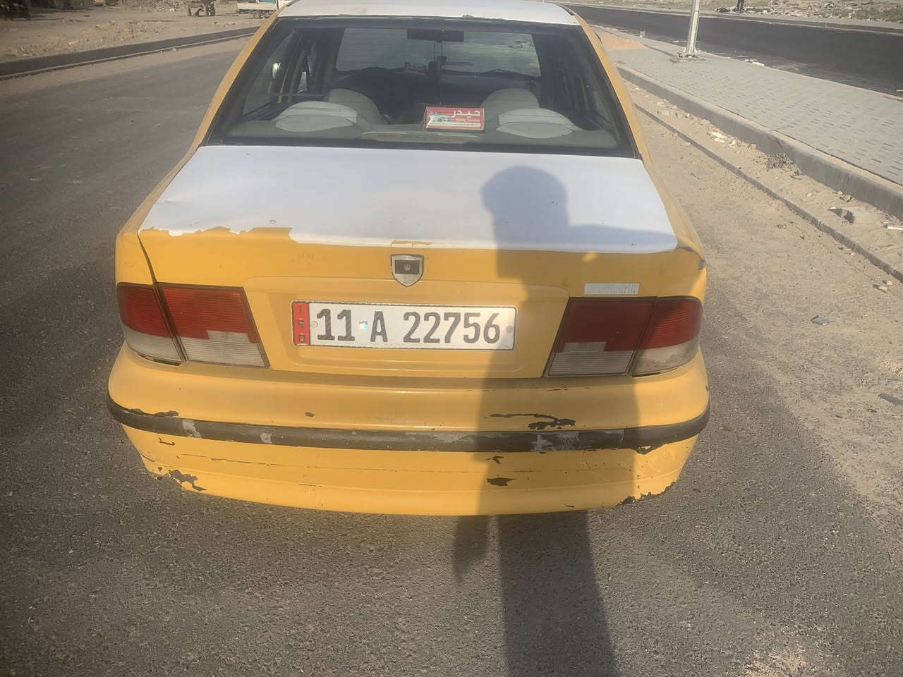 السلام عليكم سياره سمند للبيع موديل 11
الرقم ***********
