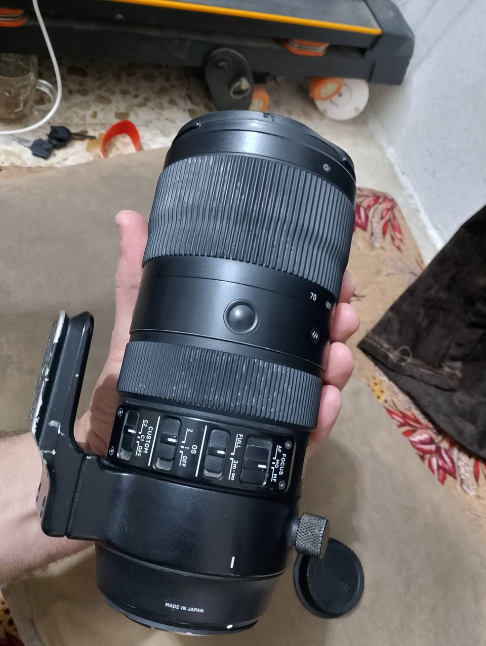 عدسه كانون 70-200 f2,8 جيل ثالث سيكما  بيهه طعجه خفيف ما امأثره علتصوير نهائي سعرها 800 وبيهه مجال بسيط موجود توصيل لكافه المحافظات ب10 الف


**إذا كنت صاحب هذا الإعلان وتريد حذفه لأي سبب، رجاءا أرسل رسالة إلى الدعم الفني**
