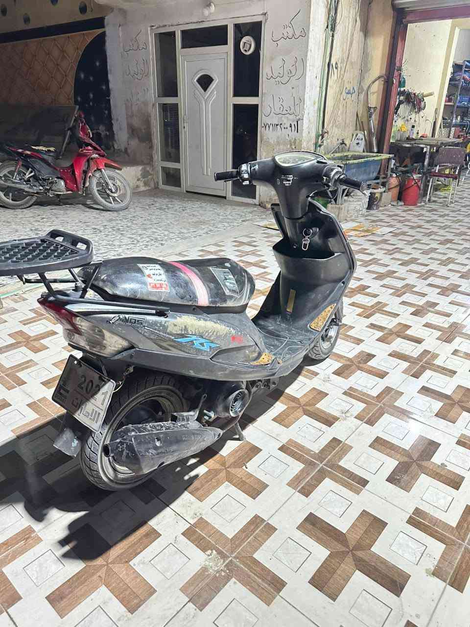 يالله يالله
سلام عليكم 
دارجه ماكس عدله دراجه خير من الله محرك مبدل بس ولفات شلعه ومعدل شرط كهربائيات كامله كفرات مختمه مابيهة اي نقص سعر (425) وبيهة مجال مكان ديالئ بعقوبه رقم 
***********
